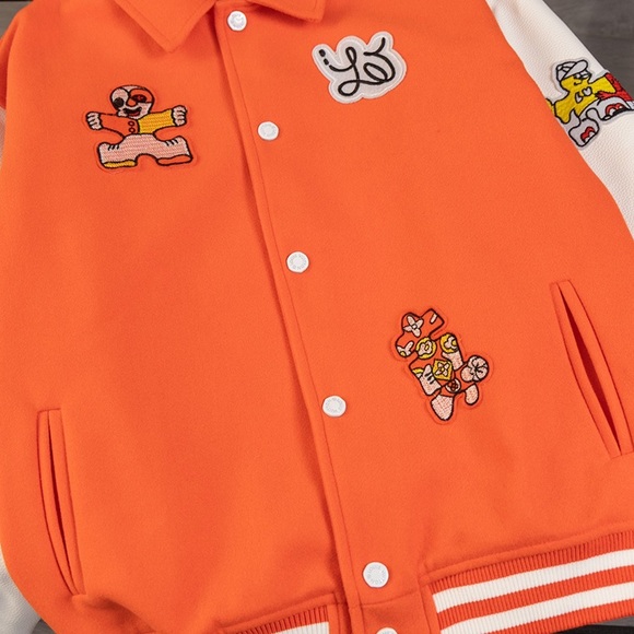 Louis Vuitton Orange Baseball Jacket - Picture 5 of 14